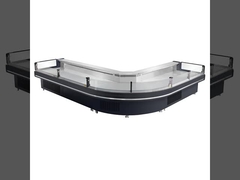 Ijskast van de de Supermarktshowcase van 700L Multideck de Open Koelere met Evaporator