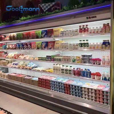 van de Supermarkt Regelbare Lagen van 800L Multideck de Open Koelere Plantaardige Vertoning